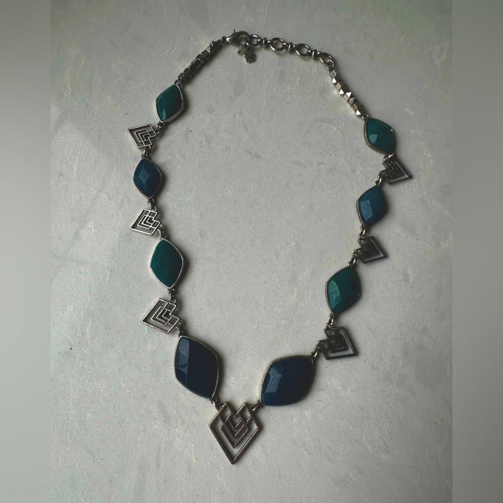 Teal Lucky Brand Necklace